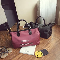 新款韓版女包潮流牛津布大手提包時尚休閑機車字母單肩斜跨包批發 溜溜箱包